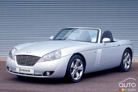 Jensen S-V8 2001, trois quarts avant